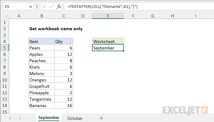 Excel Use Current Sheet Name In Formula